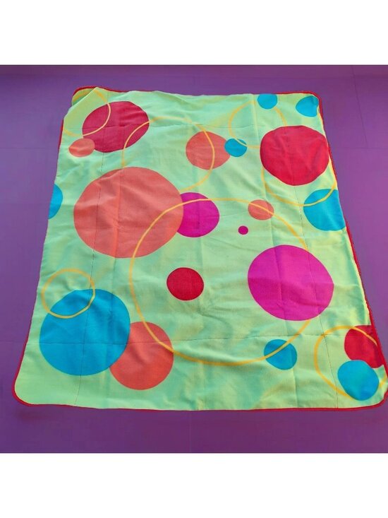 Unbranded Other - Travel Blanket On The Go Water Resistance 48"x 58" Fleece Inside Easy Carry